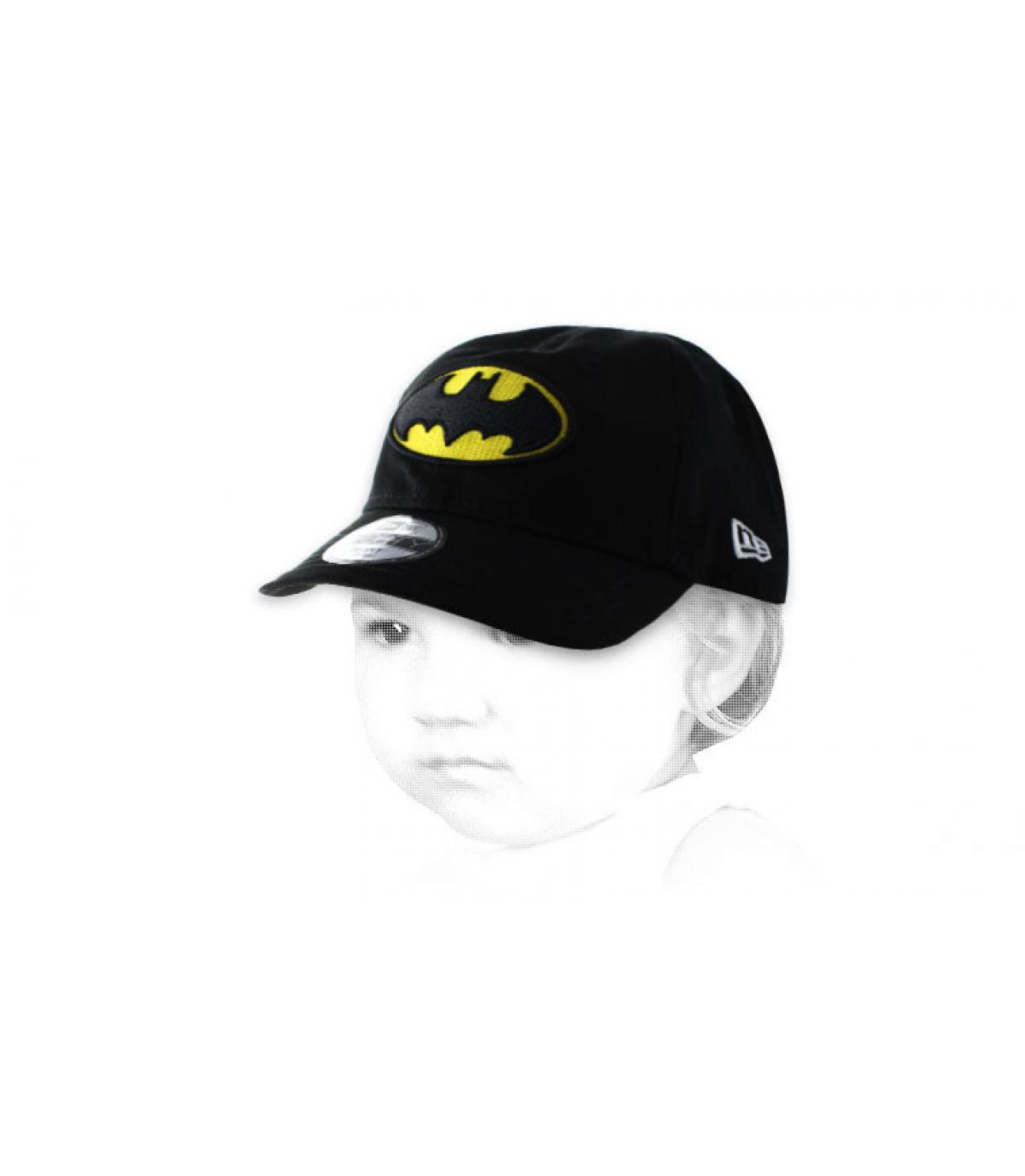 Baby Cap Batman schwarz Baby Cap Hero Batman